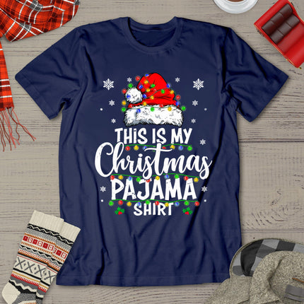 This Is My Christmas Pajama Shirt Lights Men Women Kid T-Shirt