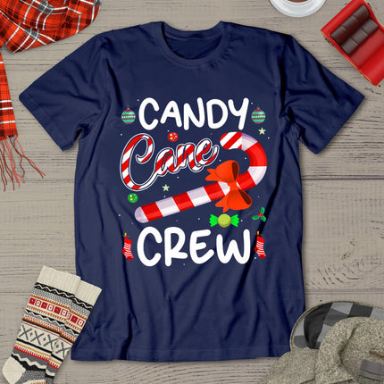 Candy Cane Crew Funny Christmas Candy Lover X-Mas Gifts T-Shirt