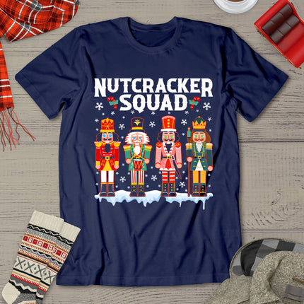 Nutcracker Squad Holiday Christmas Xmas Pajama T-Shirt
