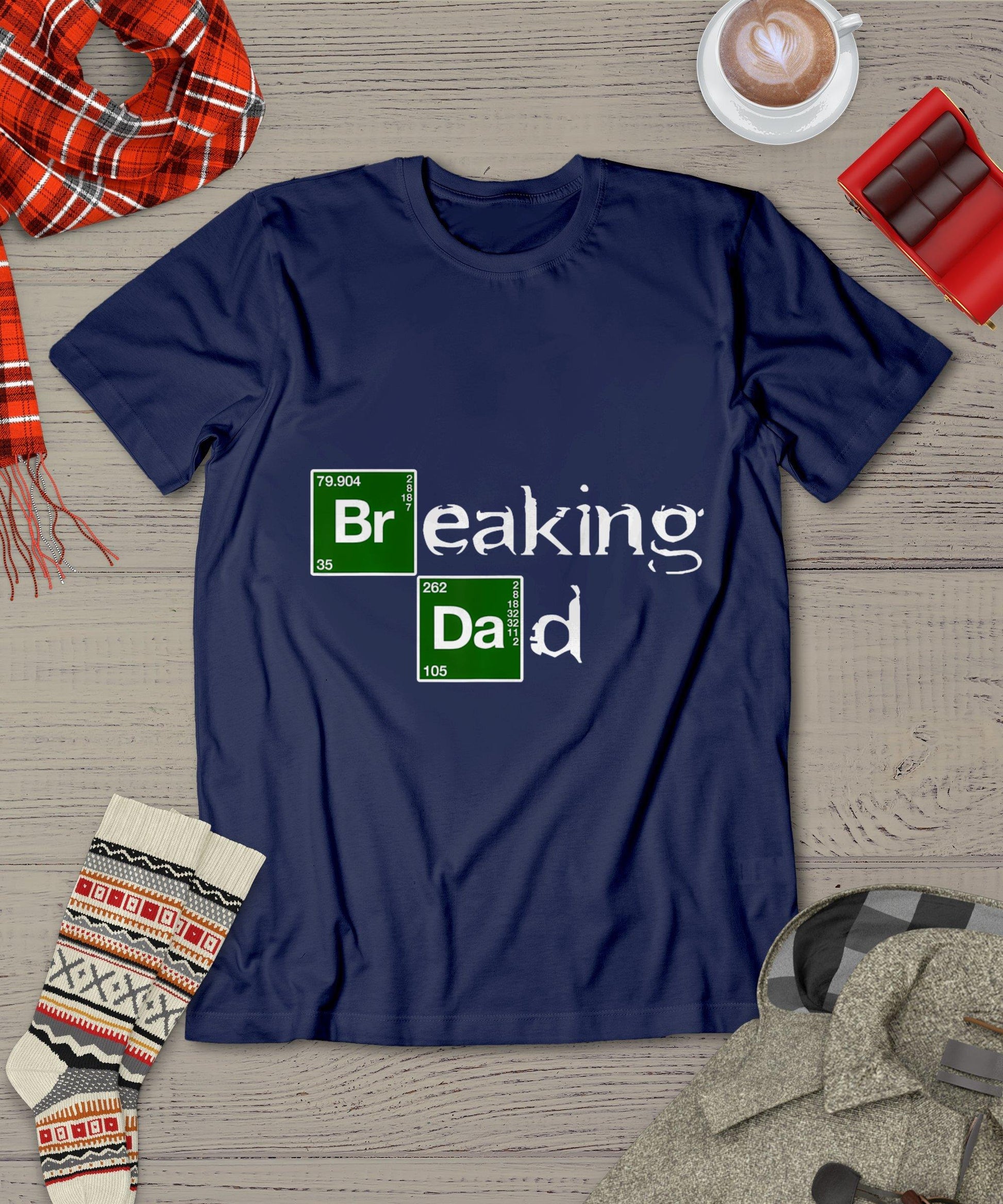 Breaking Dad Papa Funny Father'S Day Dad Gift Christmas T-Shirt