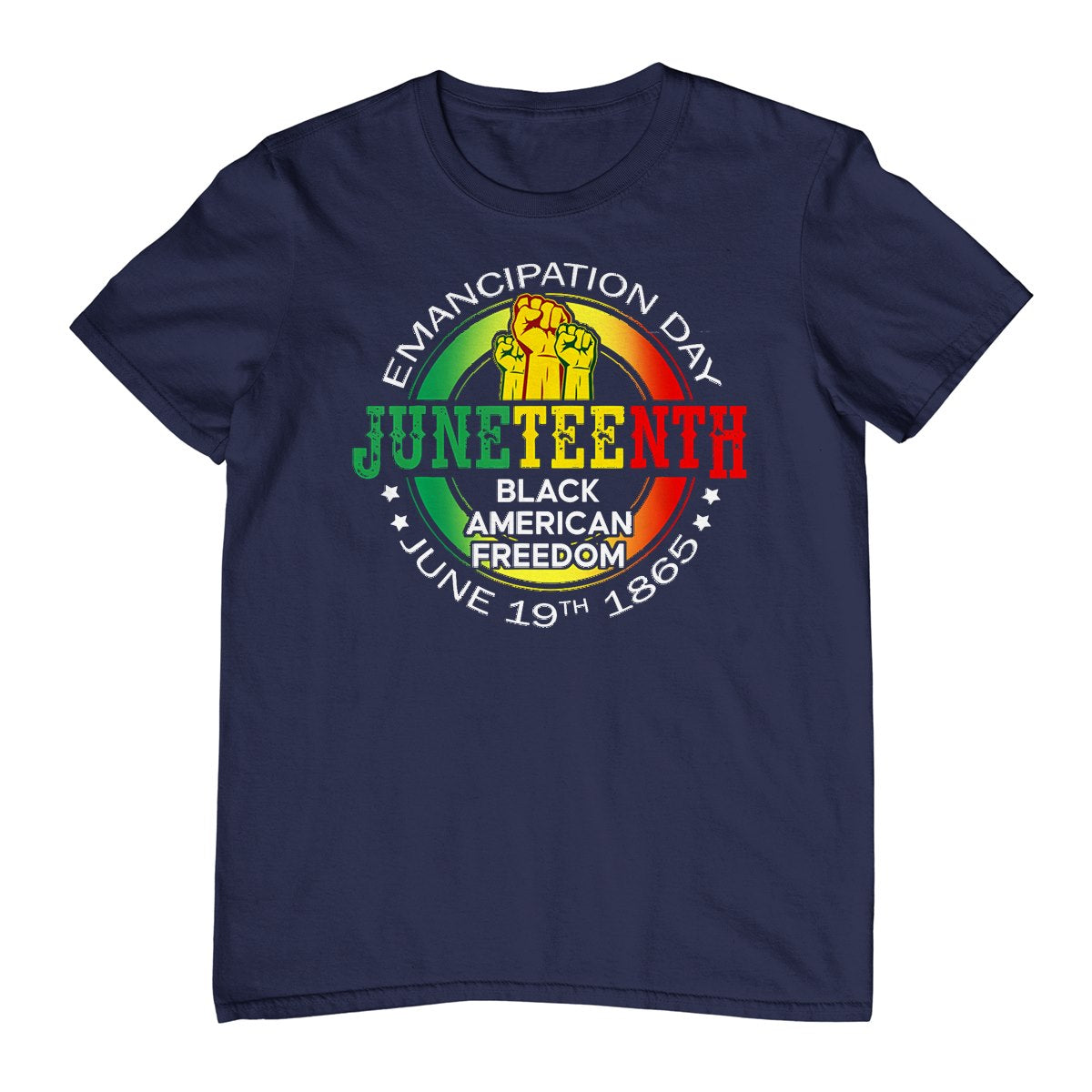 Juneteenth African American Freedom 1865 Black History Month T-Shirt