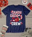 Candy Cane Crew - Funny Christmas Holiday Men Women T-Shirt