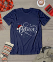 Christmas Shirt - Believe Santa Claus Believe Christmas Kids T-Shirt