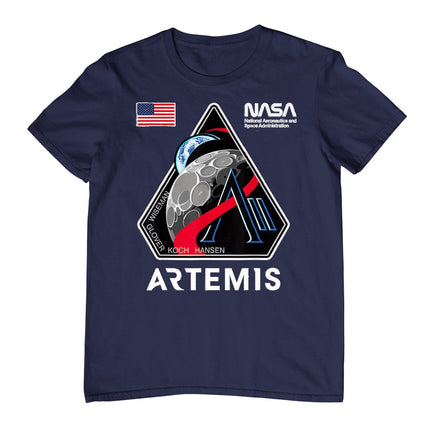 NASA Artemis II Mission Patch Logo Moon Space Program 2026 T-Shirt