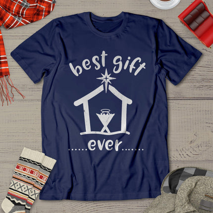Christian Christmas Shirt Best Gift Ever Jesus Story T-shirt