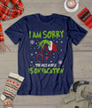 Christmas I Am Sorry The Nice Nurse Is On Vacation T-Shirt