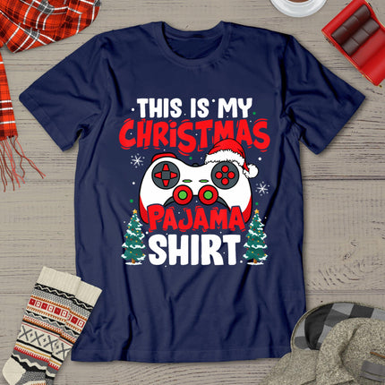 This Is My Christmas Pajama Video Game Gamer Boys Teens T-Shirt