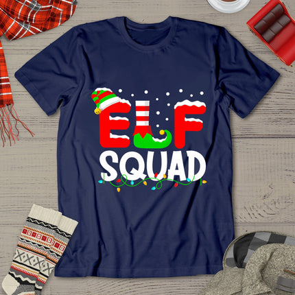 Elf Squad Christmas Matching Family Toddler Boy Girl Funny T-Shirt