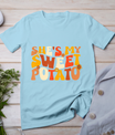 Thanksgiving Shirts Couples Sweet Potato I Yam Groovy Flower T-Shirt