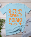 Thanksgiving Matching Couples She's My Sweet Potato I Yam T-Shirt