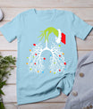 Christmas Nurse Lung Xmas Lights Funny Pulmonologist Xmas T-Shirt