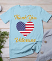 Veterans Day With American Flag For Men Dad Women Kids T-Shirt