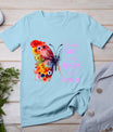 Blessed By God - Loved By Jesus Butterfly T-Shirt