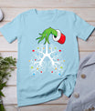 Christmas Nurse Respiratory Therapist Lung Lights Funnyx-Mas T-Shirt