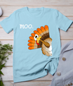 Turkey Moo Funny Thanksgiving T-Shirt