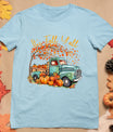 It's Fall Y'All Pumpkin Truck Autumn Tree Fall Thanksgiving T-Shirt