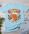 Groovy Retro Pumpkin Pie Cutie Thanksgiving Pie Dinner T-Shirt