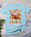 Thanksgiving Icu Nurse Gobble Squad Fall Scrub Top Women Men T-Shirt