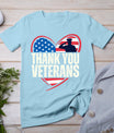 Thank You Veterans Day Memorial Day Partiotic Military Usa T-Shirt