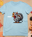 Turkey Moo Funny Thanksgiving T-Shirt