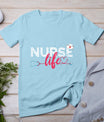 Nurse Life Hospital Lpn Stethoscope Healthcare Nursing Nurse T-Shirt