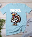 Turkey Moo Funny Thanksgiving Long Sleeve T-Shirt