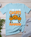 Pumpkins Nurse Halloween Scrub Top Fall Thanksgiving Women T-Shirt