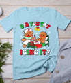 Did You Try Icing It Retro Christmas Gingerbread Nurse Squad T-Shirt