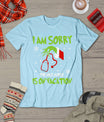 Christmas I Am Sorry The Nice Nurse Is On Vacation T-Shirt