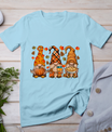 Gnomes Pumpkin Spice Coffee Latte Fall Autumn Thanksgiving T-Shirt