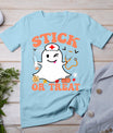 Stick Or Treat Nurse Funny Halloween Costume T-Shirt