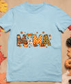 Mama Thanksgiving Mom Fall Pumpkins Season Retro T-Shirt