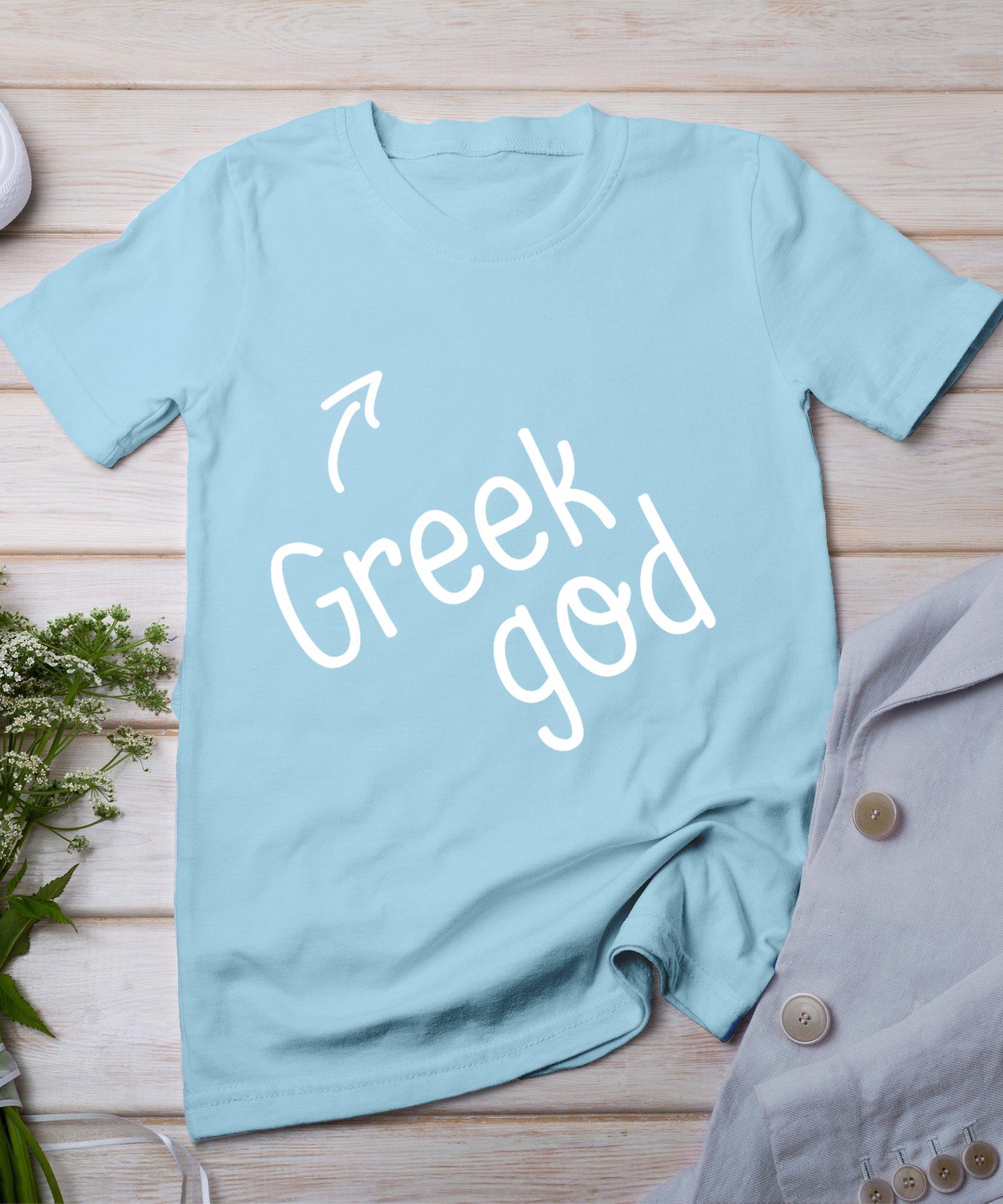 Greek God Halloween Costume Greek Mythology Lover Men Boys T-Shirt