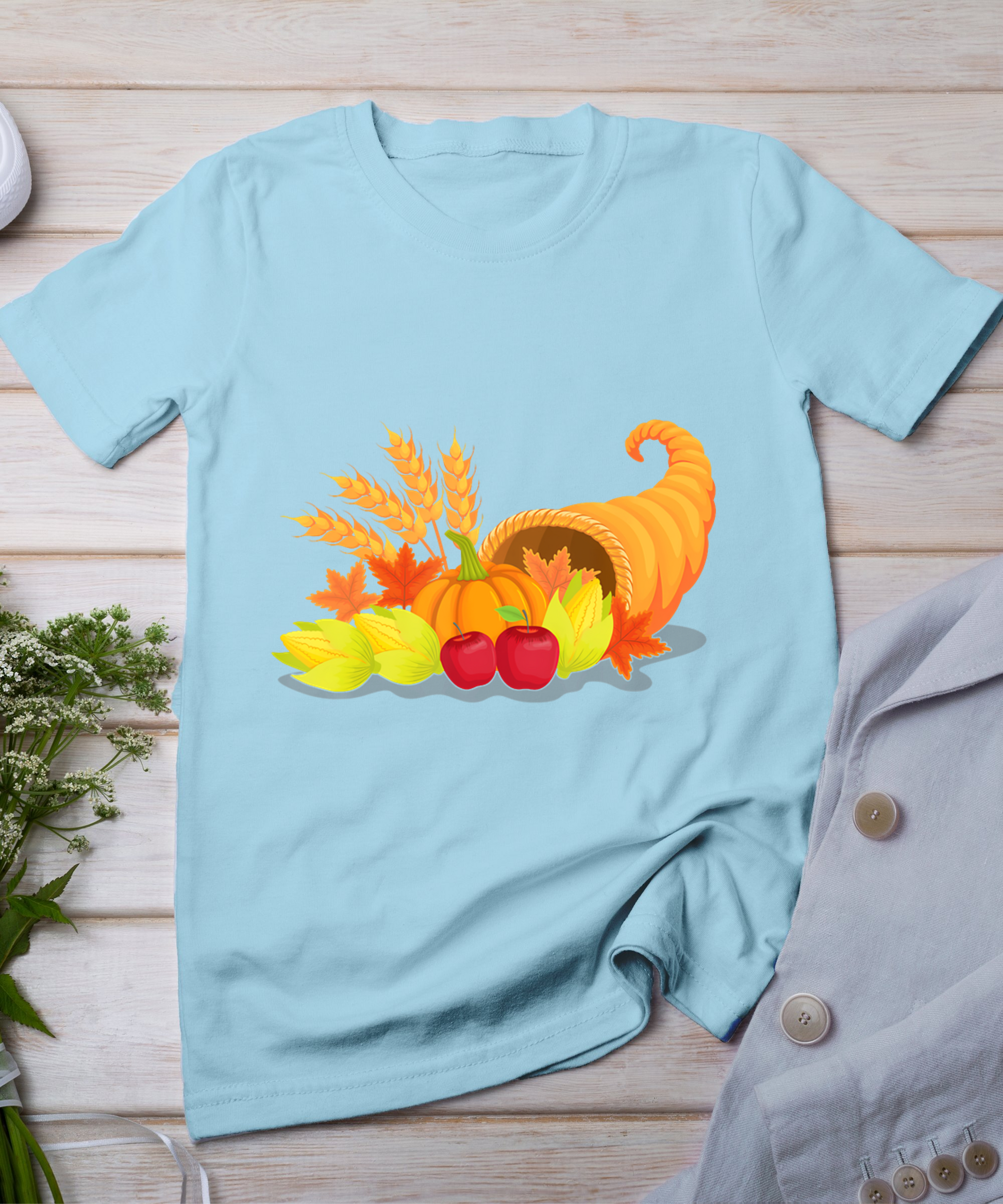 Thanksgiving Cornucopia Tshirt