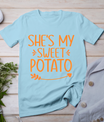 Thanksgiving Matching Couples Outfit Sweet Potato Yes I Yam T-Shirt