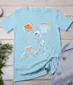 Skeleton Basketball Player Men Boys Spooky For Halloween T-Shirt