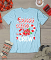 Candy Cane Crew - Funny Christmas Holiday Men Women T-Shirt