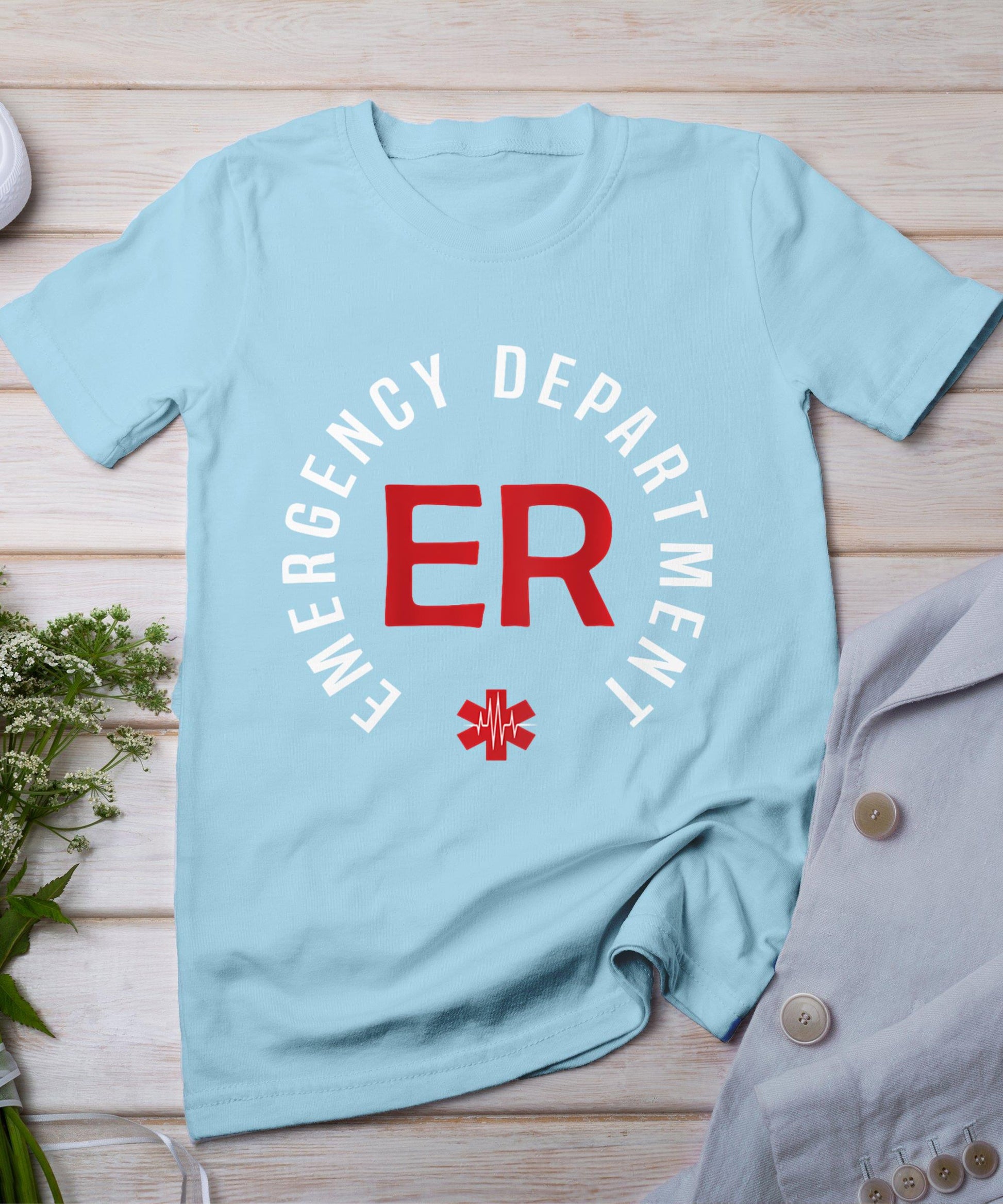 Vintage Emergency Department Emergency Room Nurse T-Shirt