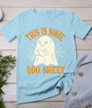 This Is Some Boo Sheet Ghost Retro Funny Halloween Costume T-Shirt