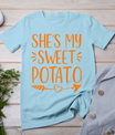 Thanksgiving Matching Couple She's My Sweet Potato I Yam T-Shirt