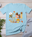 Nurse Thanksgiving Shirt Health Worker Nursing Fall Turkey T-Shirt