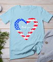 Thank You For Your Services Patriotic - Heart Veterans Day T-Shirt