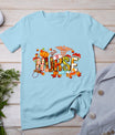 Retro Autumn Pumpkin Fall Nurse Life Thanksgiving Nurse T-Shirt