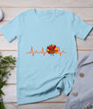 Ekg Heartbeat Turkey Nurse Nursing School Fall Thanksgiving T-Shirt