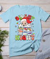 Retro Silent Night Icu Nurse Christmas Intensive Care Unit T-Shirt