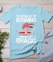 Born At Ft Benning Raised Fort Bragg Airborne Veterans Day T-Shirt