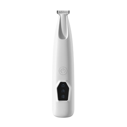 LED Light Pet Hair Trimmer, Multifunctional Rechargeable Electric Dog Clippers for Trimming Eyes Ears Face and Rump, Silent Electric Pet Hair Trimmer for Small Dogs and Cats