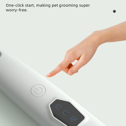 LED Light Pet Hair Trimmer, Multifunctional Rechargeable Electric Dog Clippers for Trimming Eyes Ears Face and Rump, Silent Electric Pet Hair Trimmer for Small Dogs and Cats