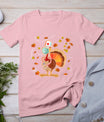 Thanksgiving Scrub Tops Women Turkey Nurse Holiday Nursing T-Shirt