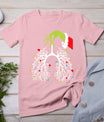 Christmas Nurse Lung Xmas Lights Funny Pulmonologist Xmas T-Shirt